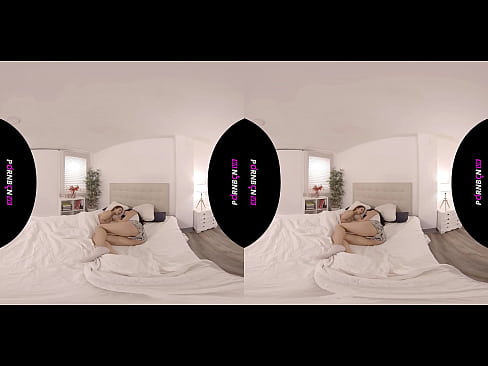❤️ PORNBCN VR E to'alua tama'ita'i fa'afafine na ala mai i le 4K 180 3D virtual reality Geneva Bellucci Katrina Moreno ❤️❌ Pono ☑